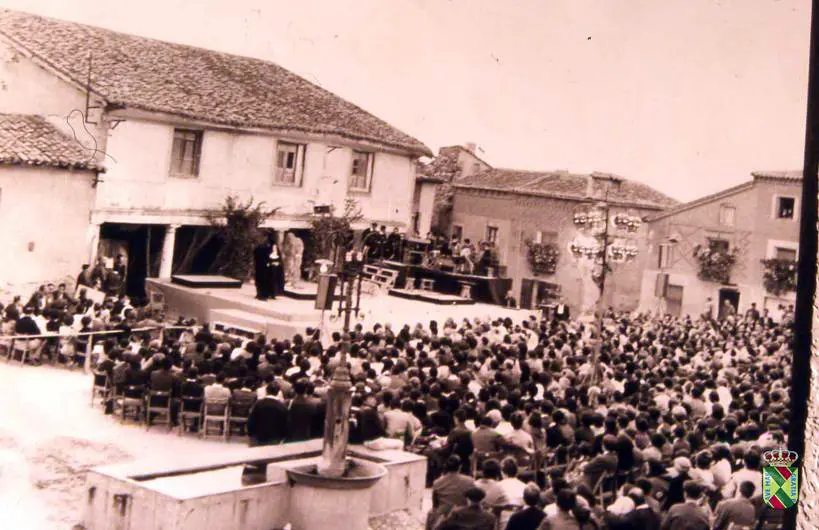 Foto histórica da Feira Medieval de Hita