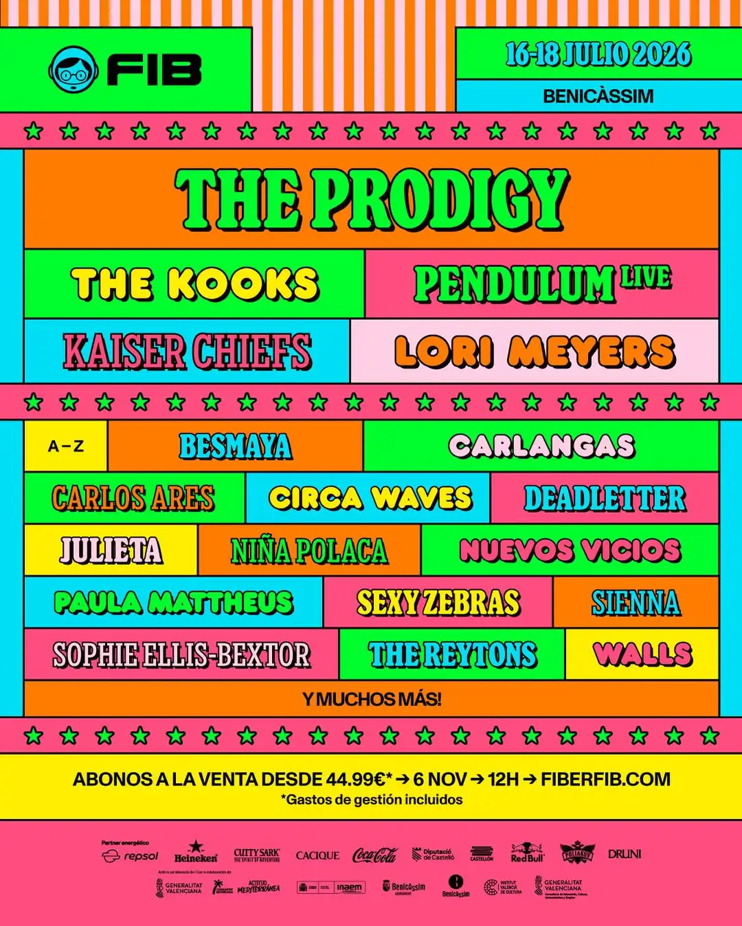 FIB 2026 - Festival Internacional de Benicassin