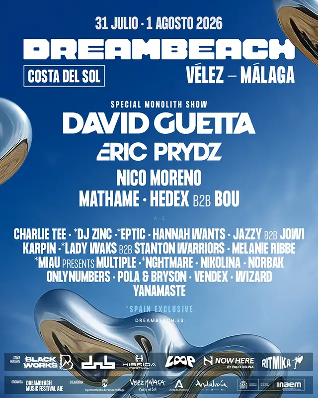 Cartaz do Dreambeach festival