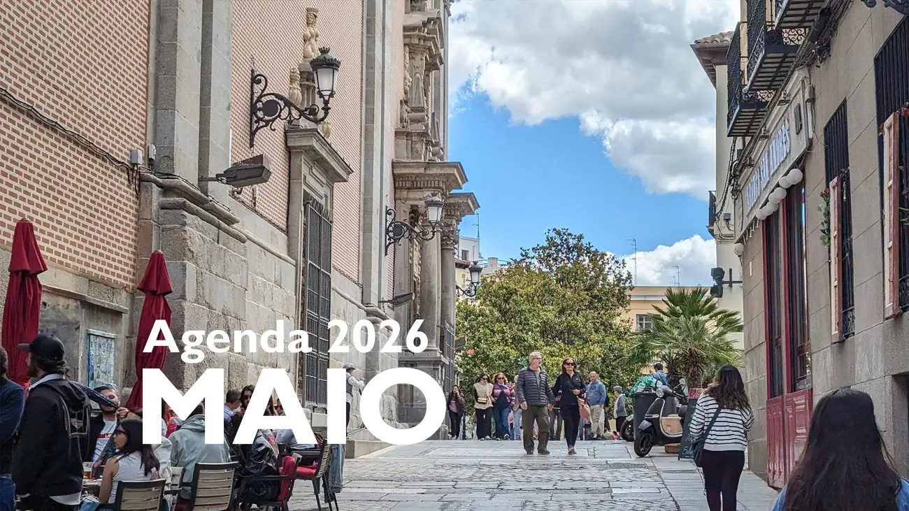 Agenda de eventos mAIO 2026