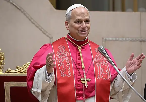 Foto do Papa Leão XIV