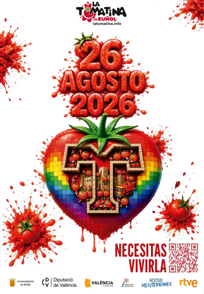 Cartaz da Tomatina de Buñuol