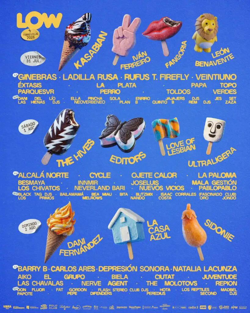 Cartaz Low Festival 2026
