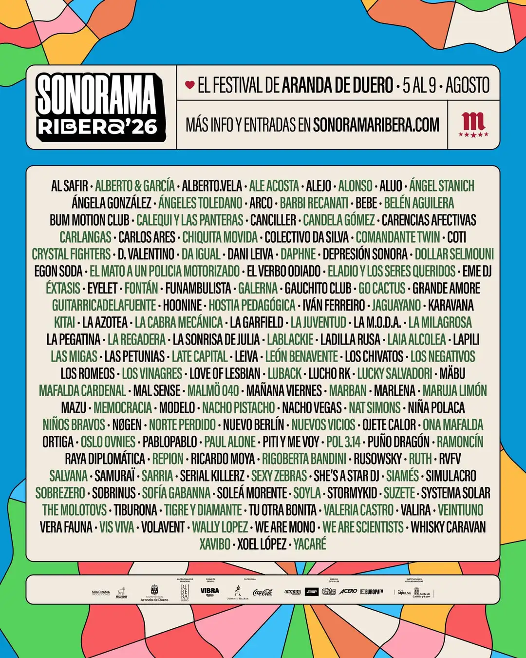 Cartaz Sonorama 2026