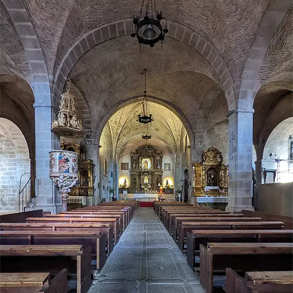 Interior da igreja