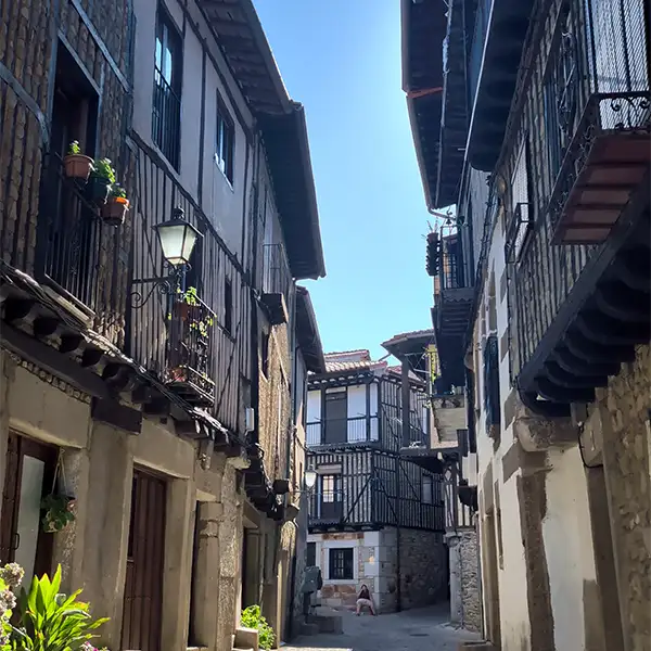 Detalhe das ruas de La Alberca