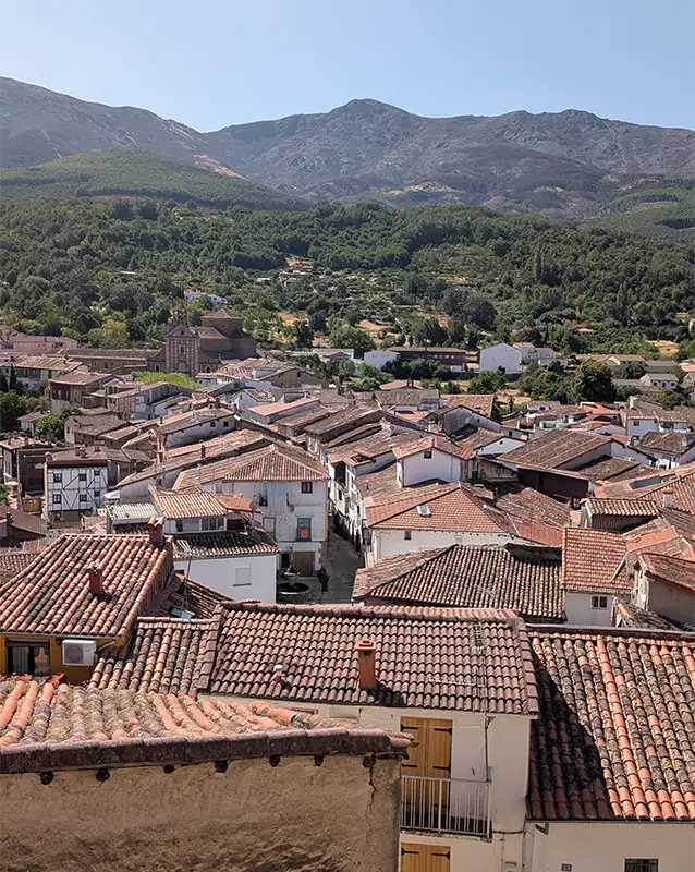 Vista de Hervás