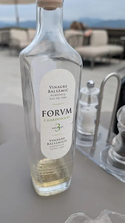 Vinagre de Penedés de Chardonay