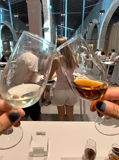 Comparação oloroso e fino